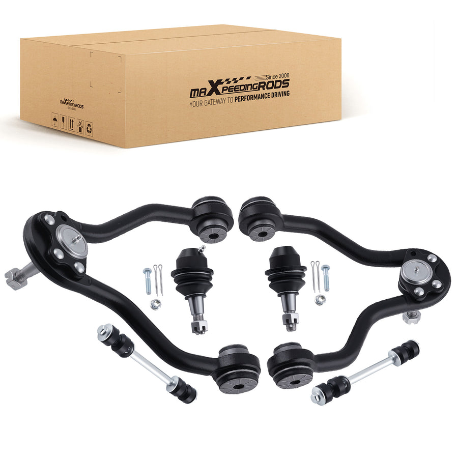 Front Upper Control Arm Ball Joint Sway Bar for 1995-1999 compatible for Chevy K1500 compatible for Suburban