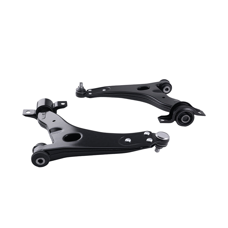 10PC Front Control Arm Ball Joint Tie Rod End Kit compatible for Ford Focus 2000-2004