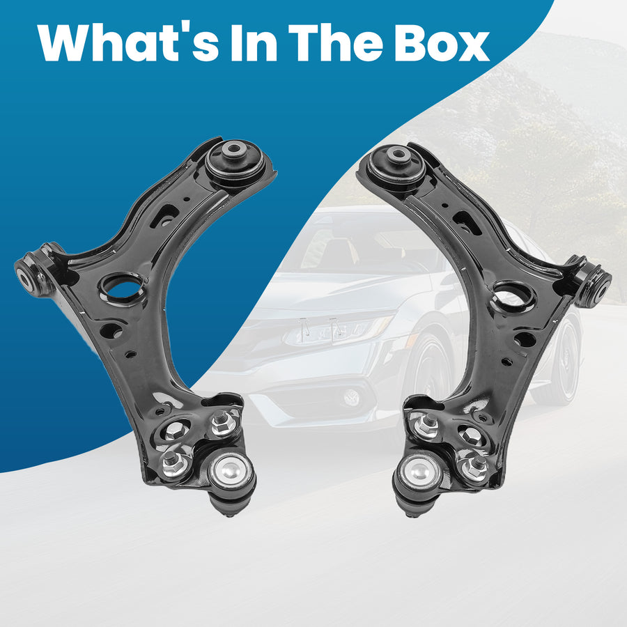 2pcs Front Suspension Lower Control Arms for 2016-2019 2020 2021 2022 compatible for Honda HR-V
