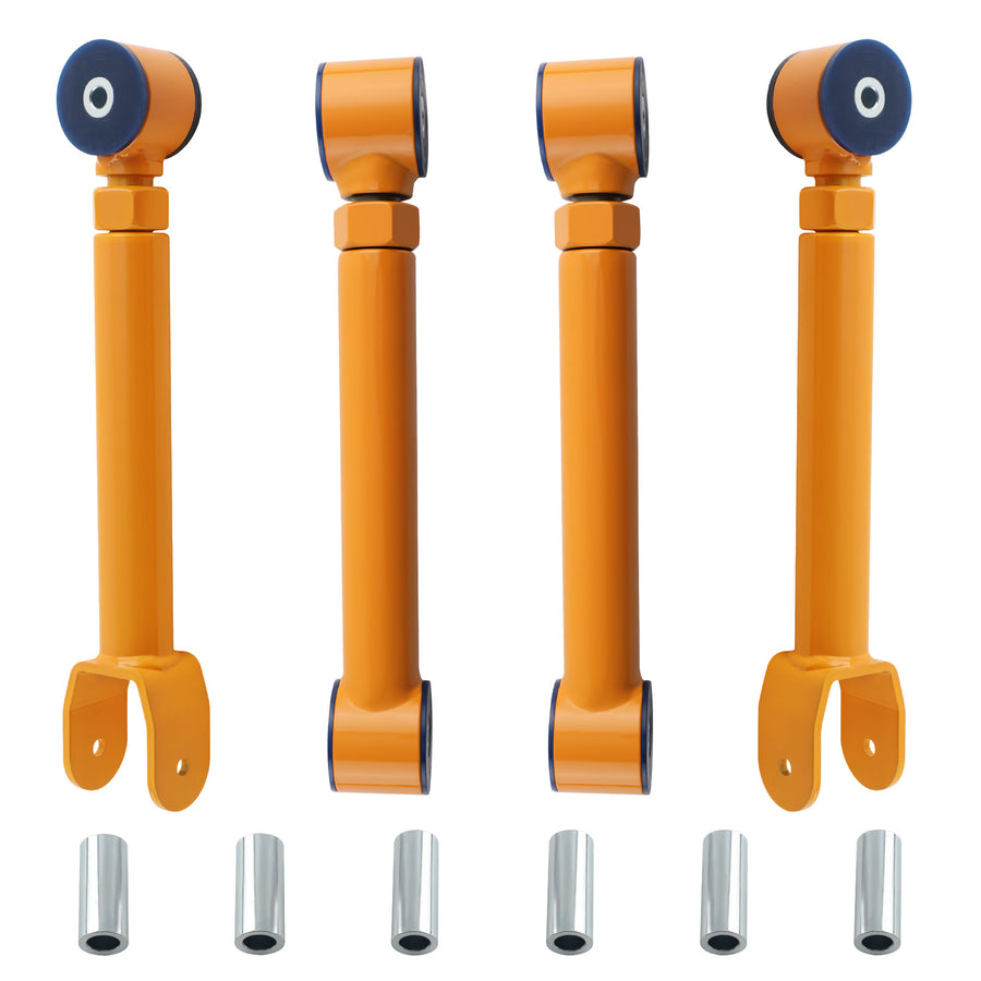 Front Rear Upper Control Arm compatible for Jeep Wrangler TJ 1997-2006 Adjustable 0-8 Lift