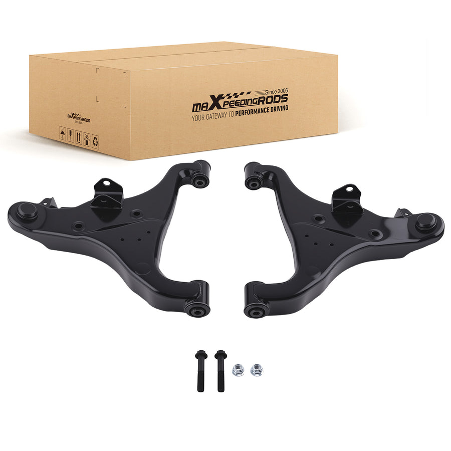 2x Front Lower Control Arm w/Ball Joints compatible for Nissan Armada Titan compatible for Infiniti QX56