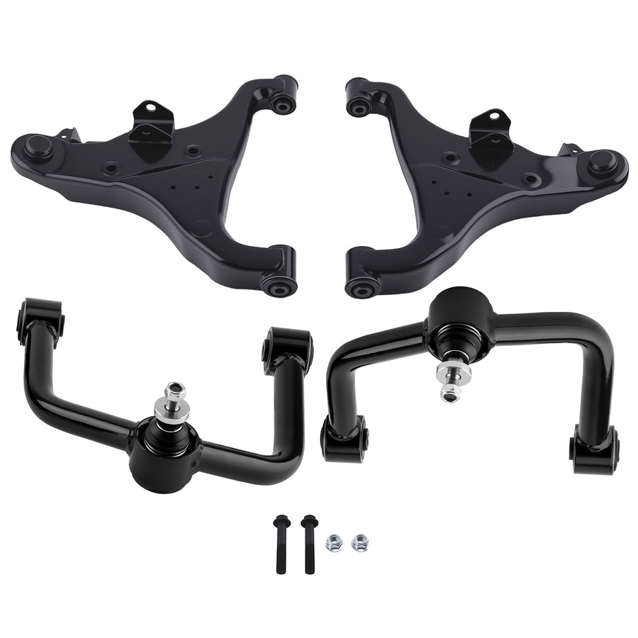 Front Upper Lower Control Arms w/ Ball JointFor compatible for Nissan Armada Titan 2004-2015