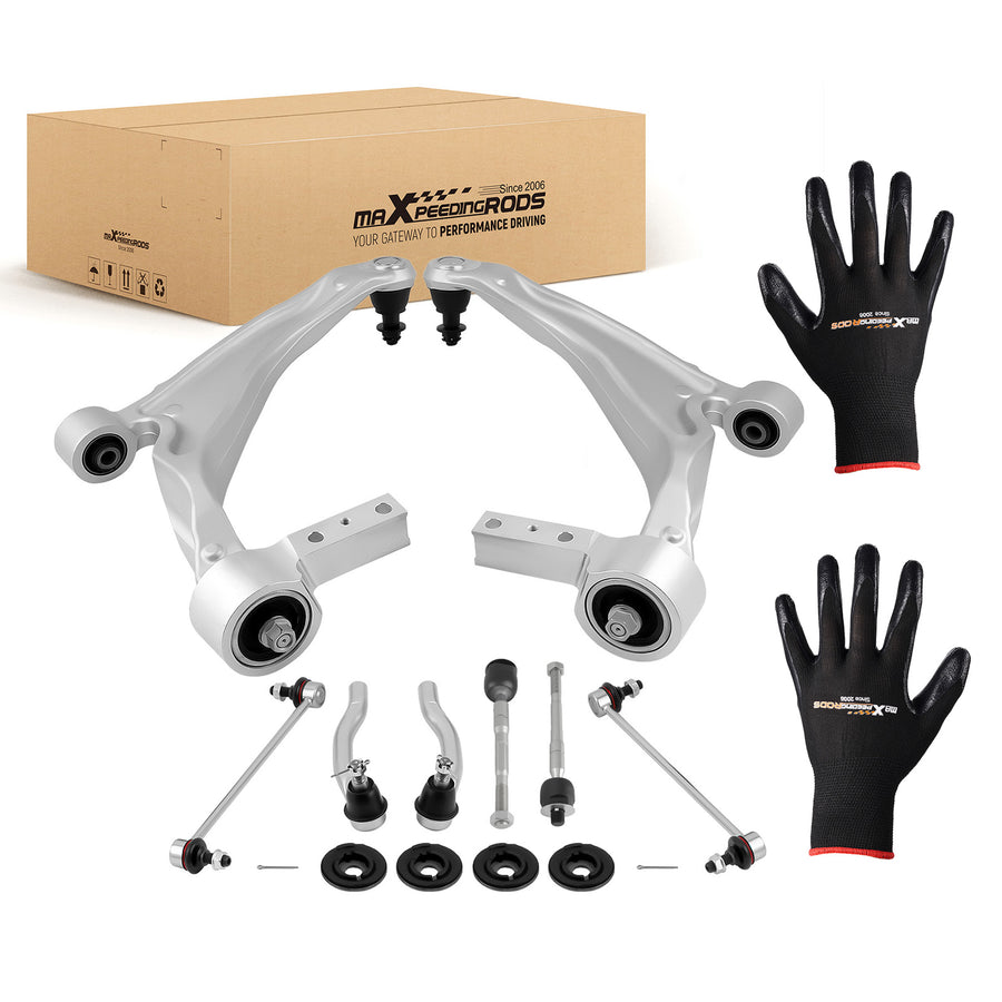 8x Suspension Front Lower Control Arm w/Ball Joint Kit compatible for Acura MDX 2007-2013