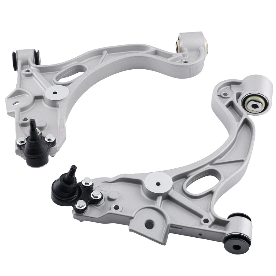 Front Lower Control Arms Tie Rods for 2000-2005 compatible for Buick LeSabre compatible for Cadillac DeVille