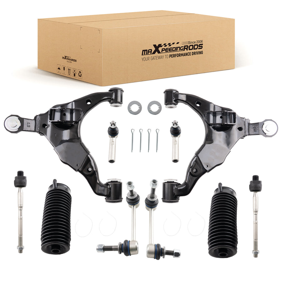 10x Front Lower Control Arm Sway Bar Link For GX470 compatible for 4Runner FJ Cruiser 2003-2009