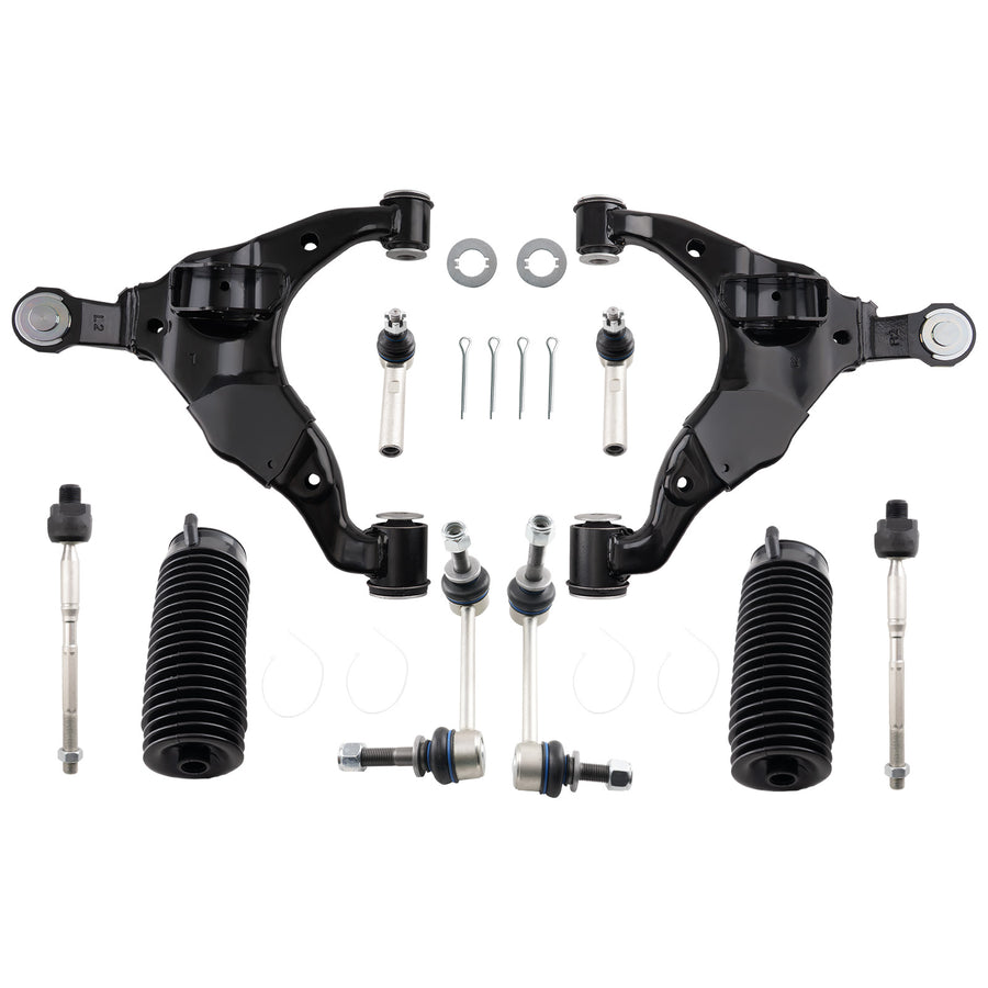 10x Front Lower Control Arm Sway Bar Link For GX470 compatible for 4Runner FJ Cruiser 2003-2009