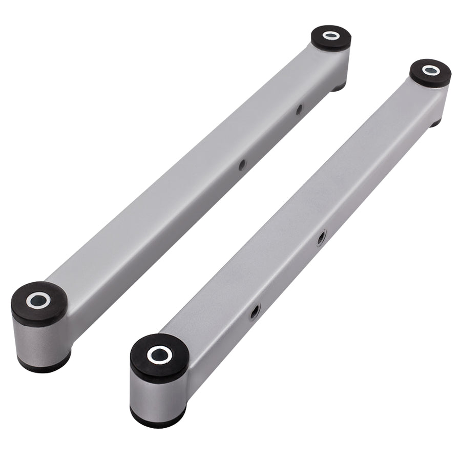 Pair Rear Lower Control Arms with Bushings compatible for Impala B-Body 1971-1976