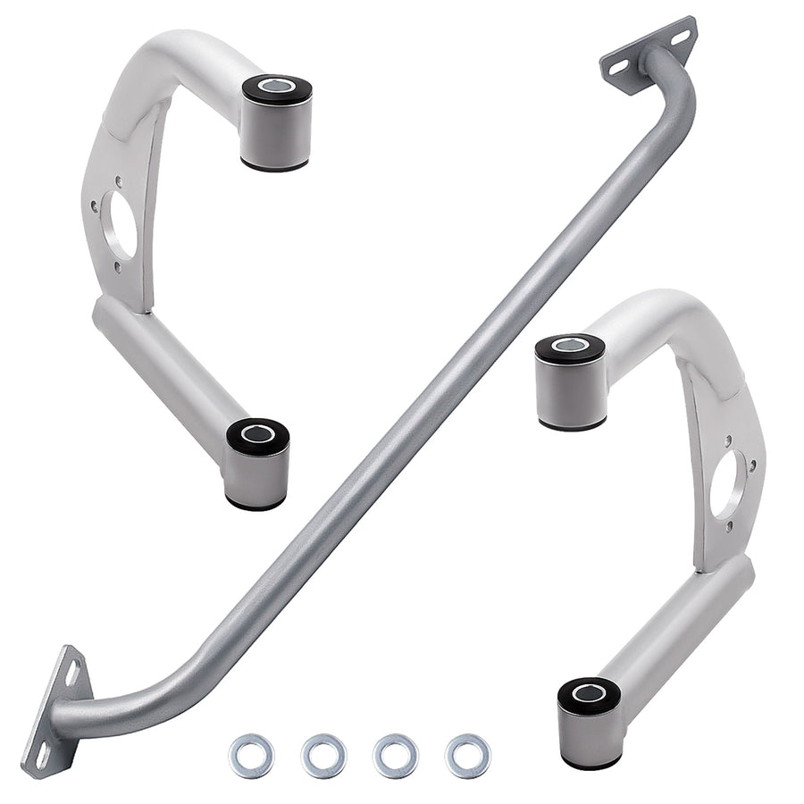Front Upper Control A-Arms Strut Tower Bar for 93-02 compatible for Camaro Firebird V6 F-Body