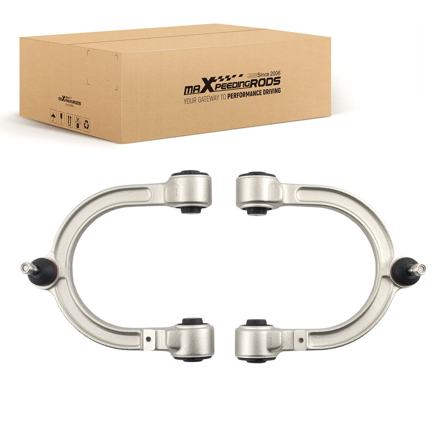 Front Upper Driver Passenger Control Arms Set compatible for Mercedes-Benz E300 E320 E350
