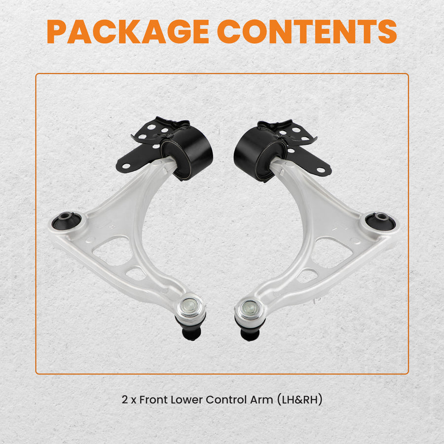 2pcs Suspension Kit Front Lower Control ArmBall Joint For 2014-2020 compatible for Acura MDX