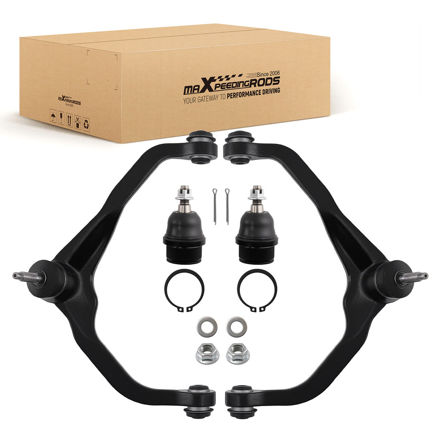 4x Front Upper Control Arm Lower Ball Joint for 2007-11 compatible for Dodge Nitro compatible for Jeep Liberty