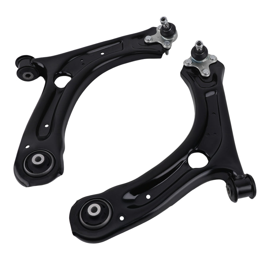 Front Suspension Control Arm w/ Ball Joint Sway Link compatible for Volkswagen Passat 12-21