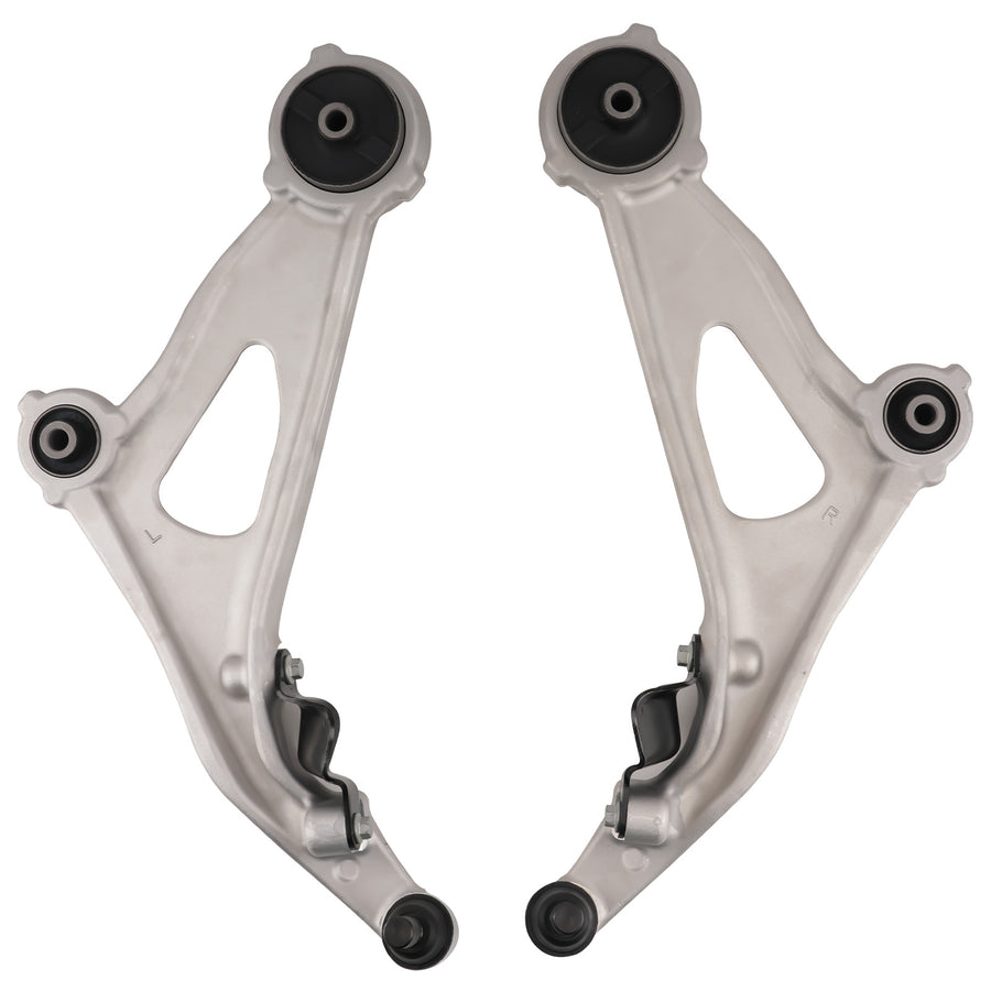 4pcs Front Lower Control Arms compatible for Nissan Pathfinder 2014-2020 compatible for Infiniti QX60 JX35