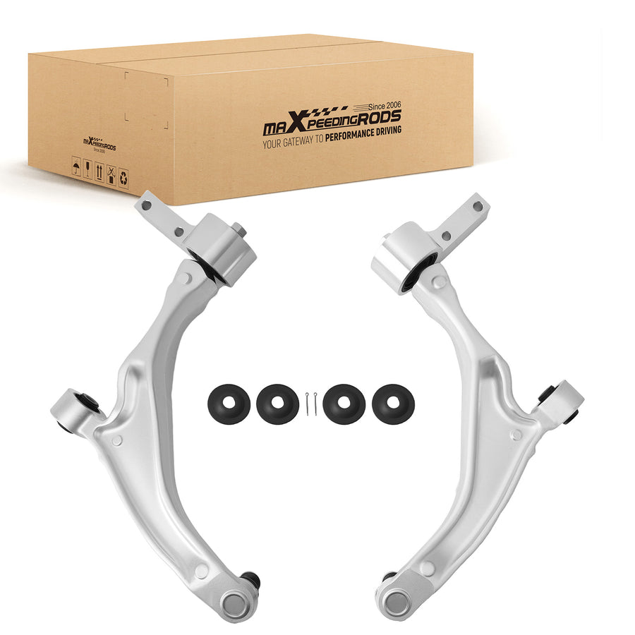 Front Lower Control Arms w/ Ball Joints for 2009 2010 2011 2012-2015 compatible for Honda Pilot