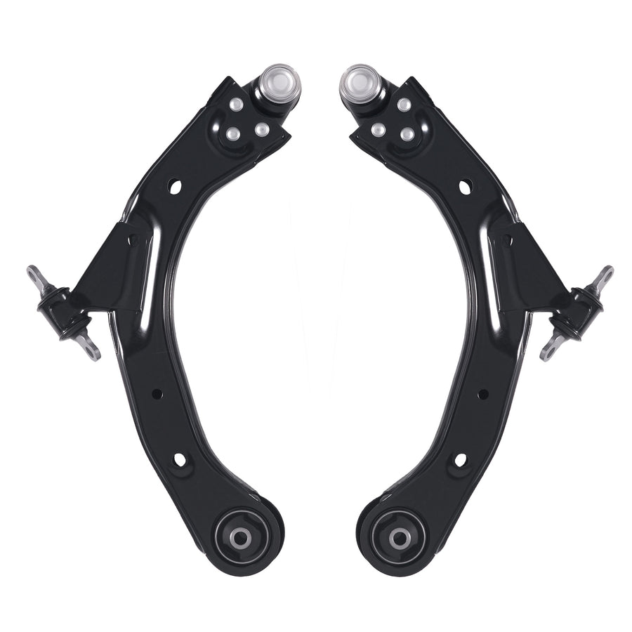 8x Front Lower Control Arms Tie Rods for 2005-2010 compatible for Chevy Cobalt 2008-2009 HHR