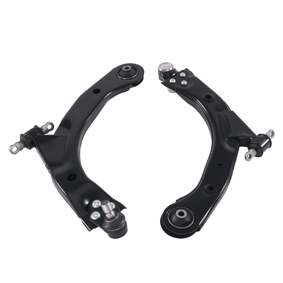 8x Front Lower Control Arms Tie Rods for 2005-2010 compatible for Chevy Cobalt 2008-2009 HHR