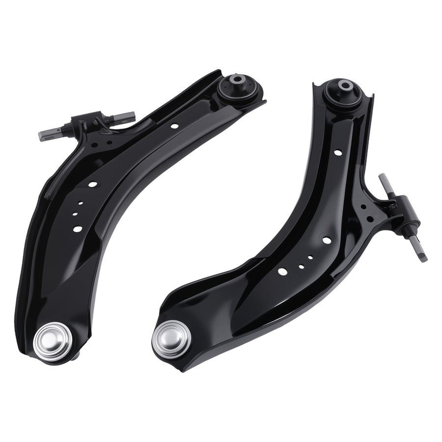 Front Lower Control Arms Sway Bar Tie Rods Boots Compatible for Nissan Rogue Sport Qashqai