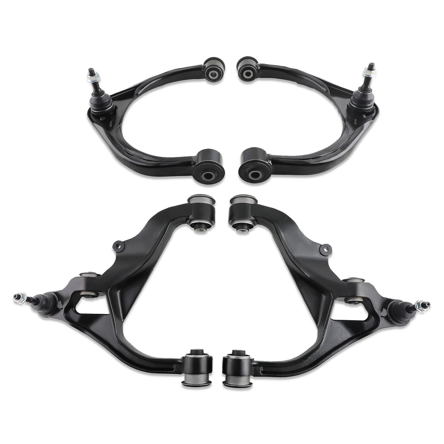 Front UpperLower Control Arms Ball Joints compatible for Ram 1500 2013 2014- 2018 2WD