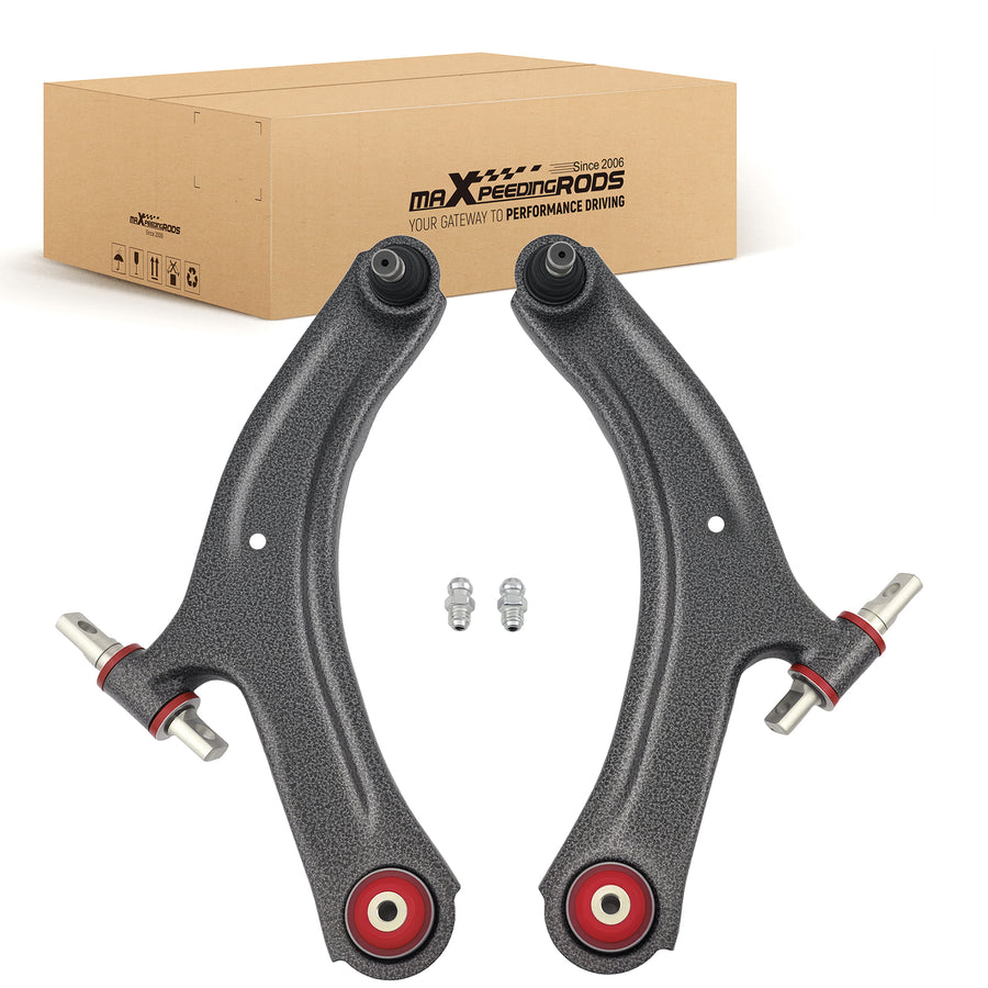 Front Lower Left Right Control Arms w/Ball Joints Compatible For Nissan Rogue 2008 - 2013