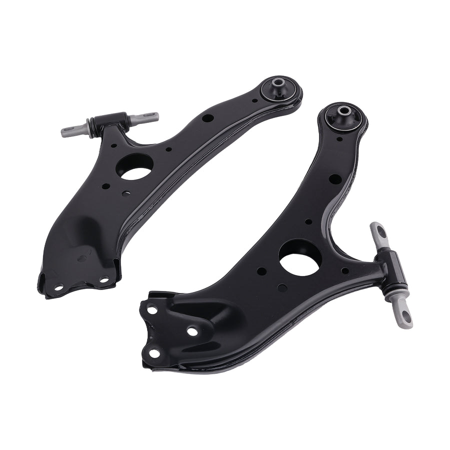 Front Lower Control Arm w/ Ball JointsTie Rod End compatible for Toyota Sienna 2011-2020