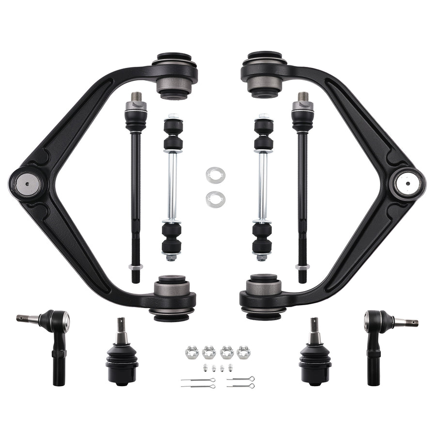 10x Front Upper Control Arms Ball Joints for 2011 - 2019 compatible for Chevy Silverado 3500 HD