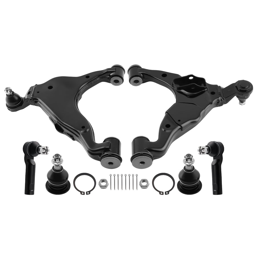 8x Front Lower Upper Control Arm Ball Joint compatible for Toyota Tacoma PreRunner 2005-15