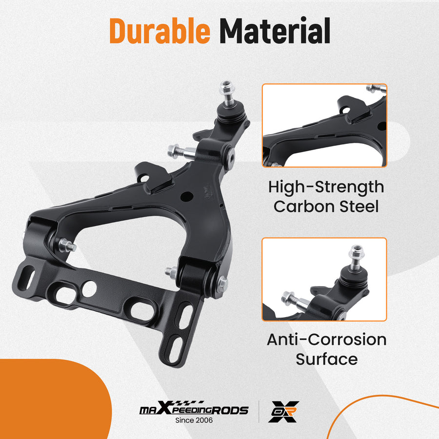 Driver Side Front Lower Control Arm for 2004-2007 compatible for GMC Envoy Trailblazer compatible for EXT