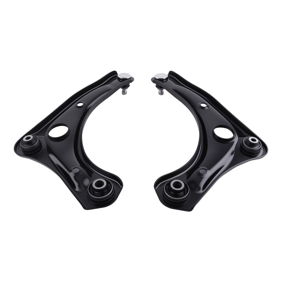 Front Lower Control Arms w/Ball Joints Sway Bars Kit compatible for Nissan Versa Note Micra