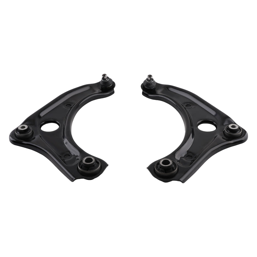 Front Lower Control Arms Tie Rod Ends Kit for 2012-2019 compatible for Nissan Versa Note Micra