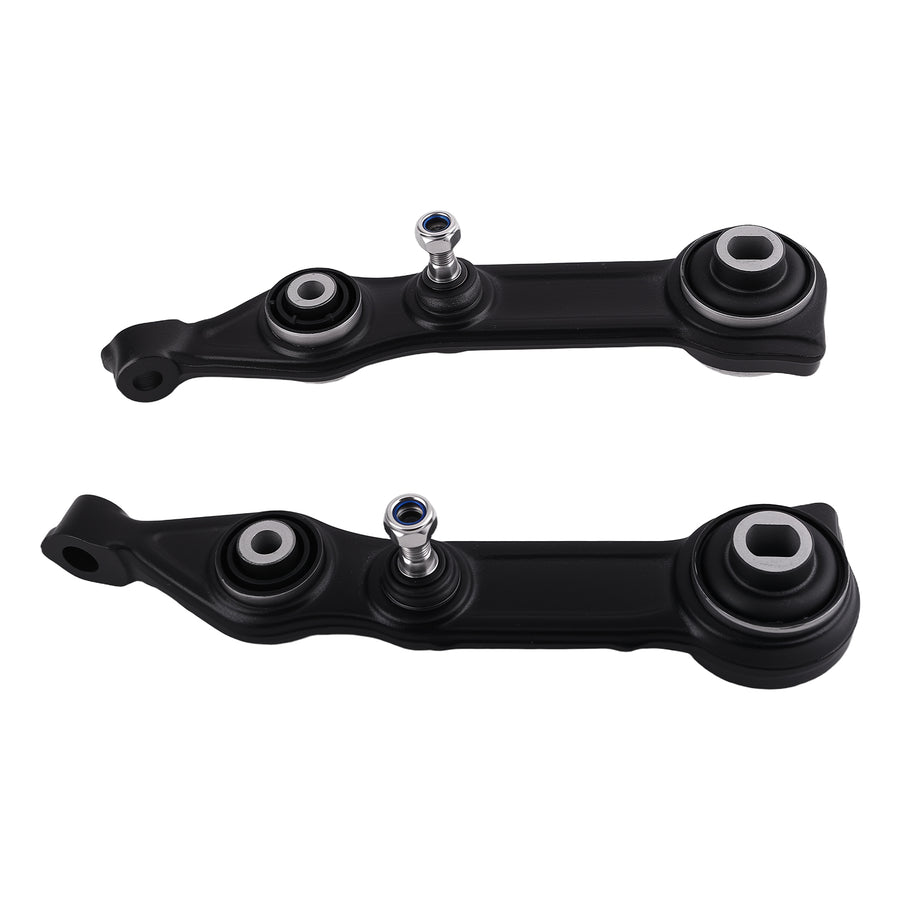 12 Pcs Front Control Arms Tie Rods Ball Joints compatible for Mercedes Benz E320 2003-2008