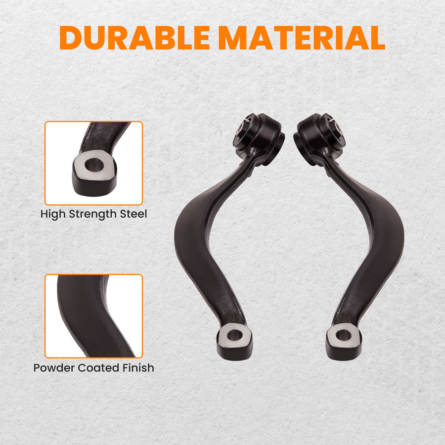 10 Pcs Front Lower Control Arms with Ball Joints compatible for BMW X5 E53 2000 - 2006