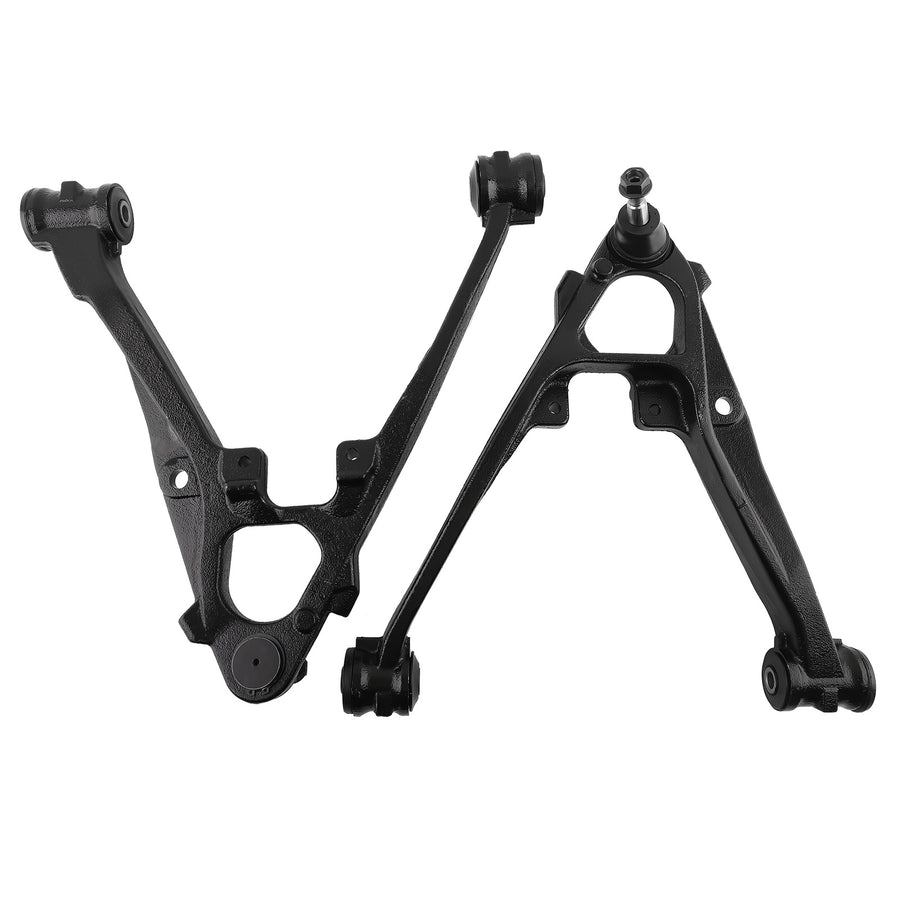 12x Front Upper Lower Control Arm Kit for 2007-2013 compatible for Chevy Silverado GMC Escalade