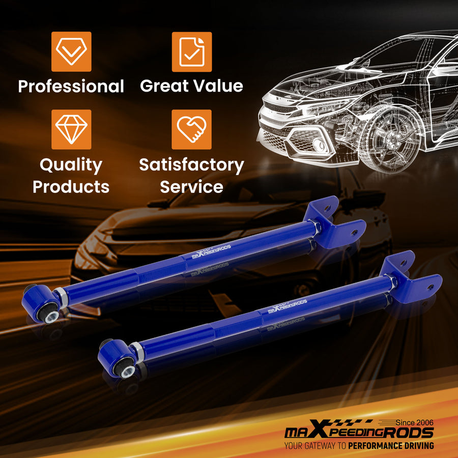 2Pcs Adjustable Rear Lower Camber Control Arm compatible for BMW E36 E46 3 Series E83 X3 Z4