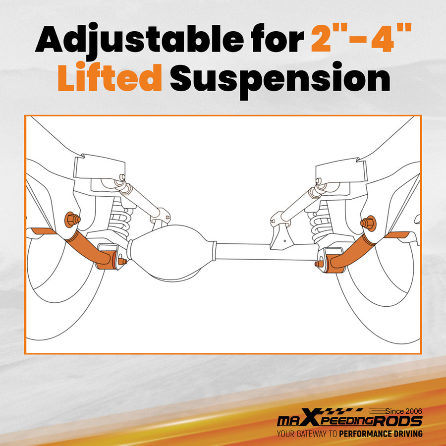 Adjustable Front Lower Control Arm 2-4