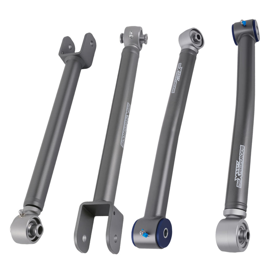 4pcs Front Adjustable Control Arms 0-6 Lift Kit compatible for Jeep Wrangler JK 2007-2018