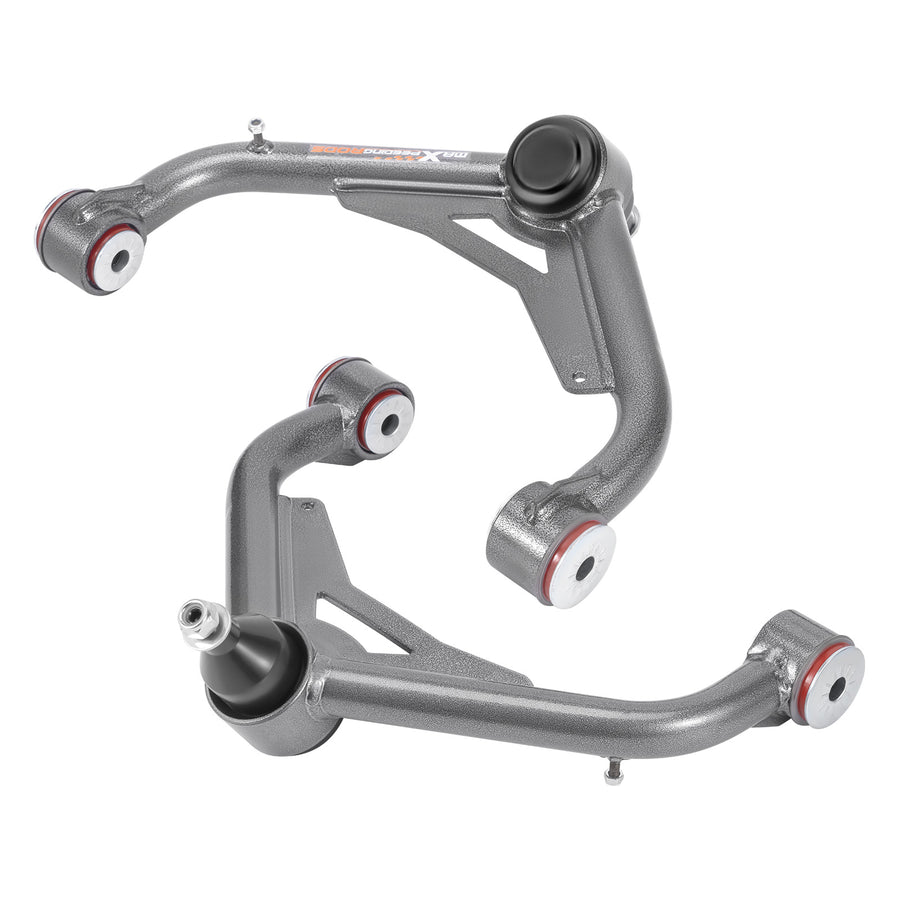 2-4 Lift Upper Control Arms 2x For 2001-2010 compatible for Chevy Silverado Sierra 2500 3500HD