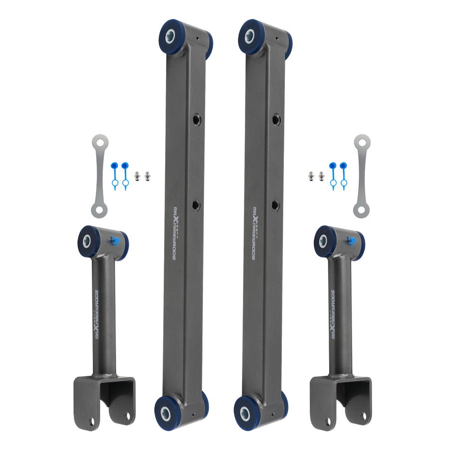 4x Suspension Rear Control Arms compatible for GM B-Body 78-88-96 compatible for Buick Roadmaster LeSabre