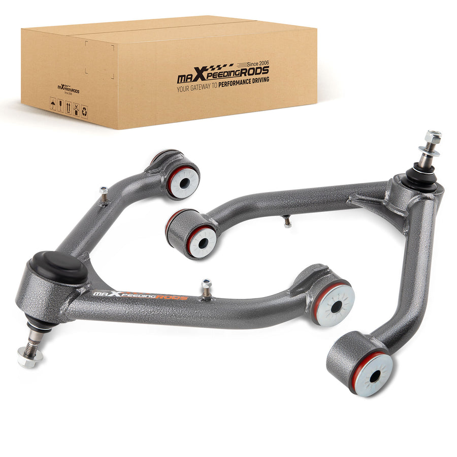 Front Upper Control Arms 2-4 Lift Kit For 1999-2000 compatible for Chevy Silverado 1500 compatible for Sierra
