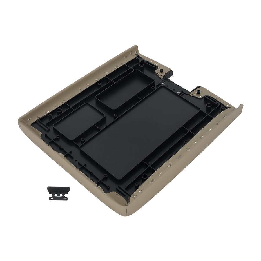 Armrest Cover Assembly compatible for GMC Sierra 2007-2014 924-810 Beige Replacement