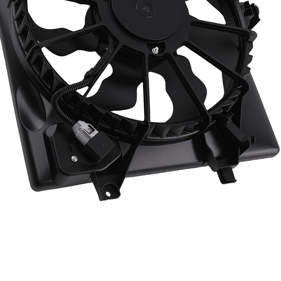 Cooling Fan Assembly compatible for Hyundai Elantra compatible for Kia Forte 1.8L/2.0L 2011-14 622580