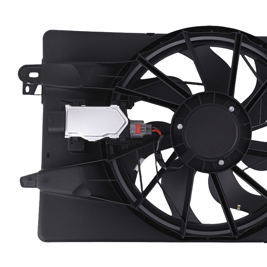 Radiator Cooling Fan Assembly compatible for Jeep Cherokee compatible for Chrysler 200 2014-2020