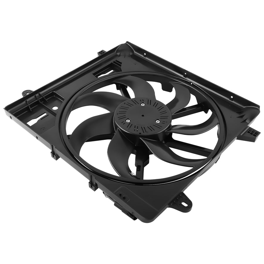 Radiator Cooling Fan w/ Brushless Motor compatible for Jeep Wrangler 2012-2018 68143894AB