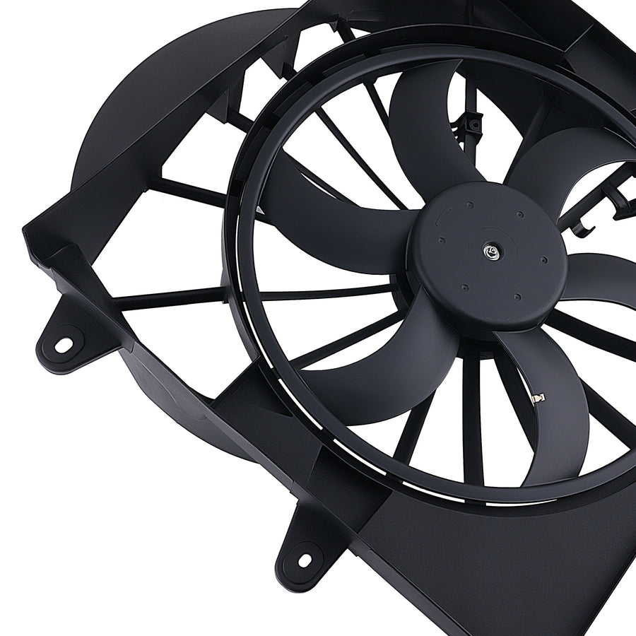 Cooling Fan Assembly compatible for Jeep Commander V6 V8 2006-2008 240W 5143208AA