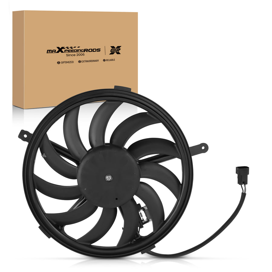Electric Radiator Cooling Fan compatible for Mini Cooper S 2009-2011 621508 NRF47553 3 Pins