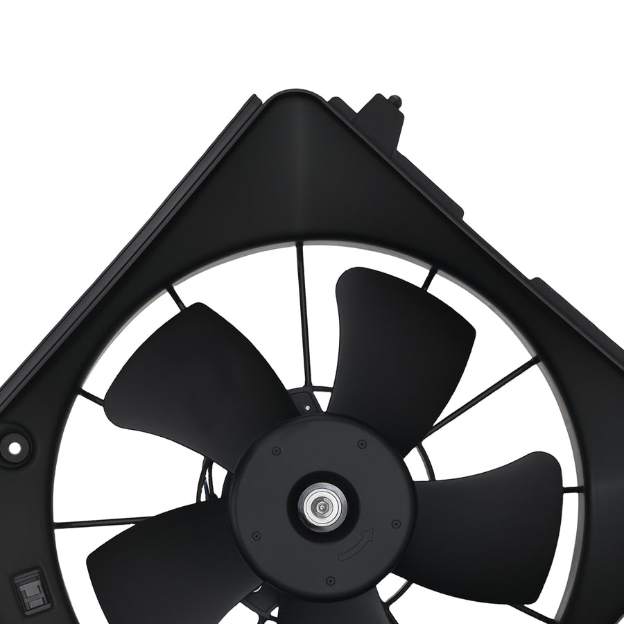 Cooling Fan Assembly compatible for Honda Civic 1.8L 2006-2011 19015RNAA01 5 Blades