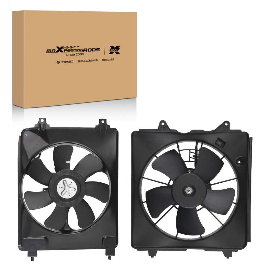 Cooling Fan Assembly compatible for Honda Civic 06-11 FA70285 5061575AA 240W Plastic