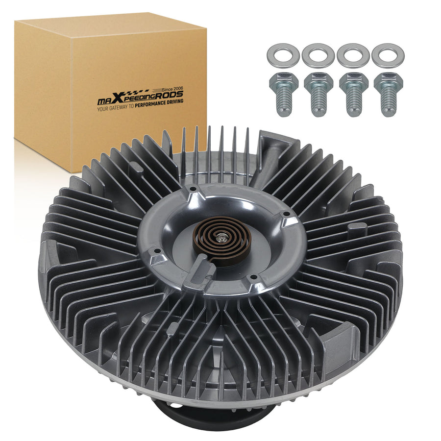 Cool Fan Clutch compatible for Ford Bronco/F-250/F-350 V8 5.8L 1988-1996 F4UZ8A616-A