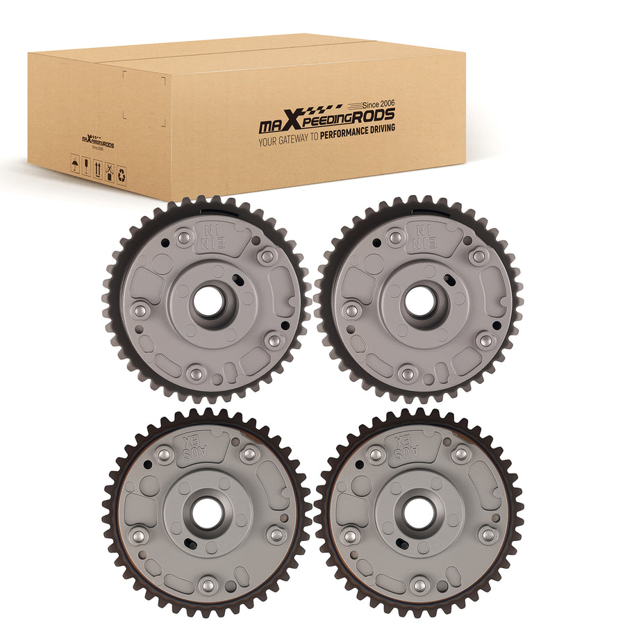 4pcs Camshaft Gear compatible for BMW 545i 645Ci E60 E63 Intake Exhaust 2004-05 11367506775