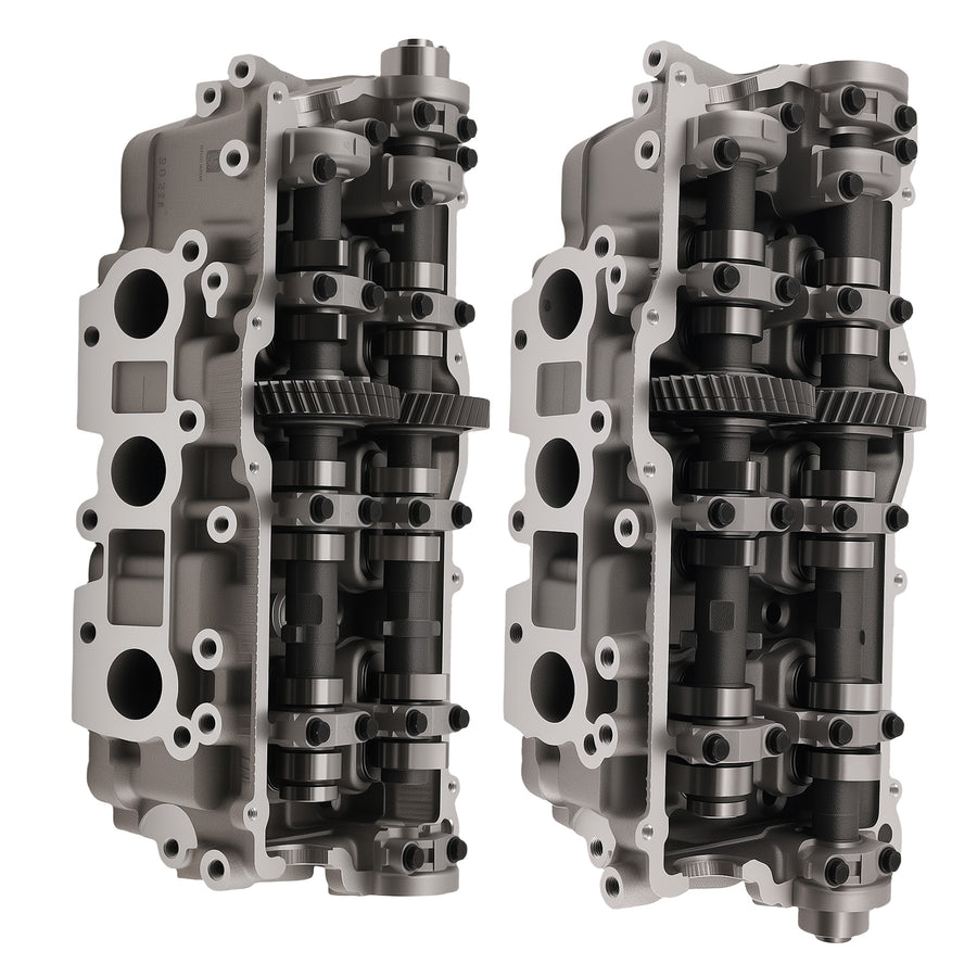 LeftRight Cylinder Head Assembly compatible for Toyota 4runner Tacoma 3.4L V6 DOHC 5VZFE