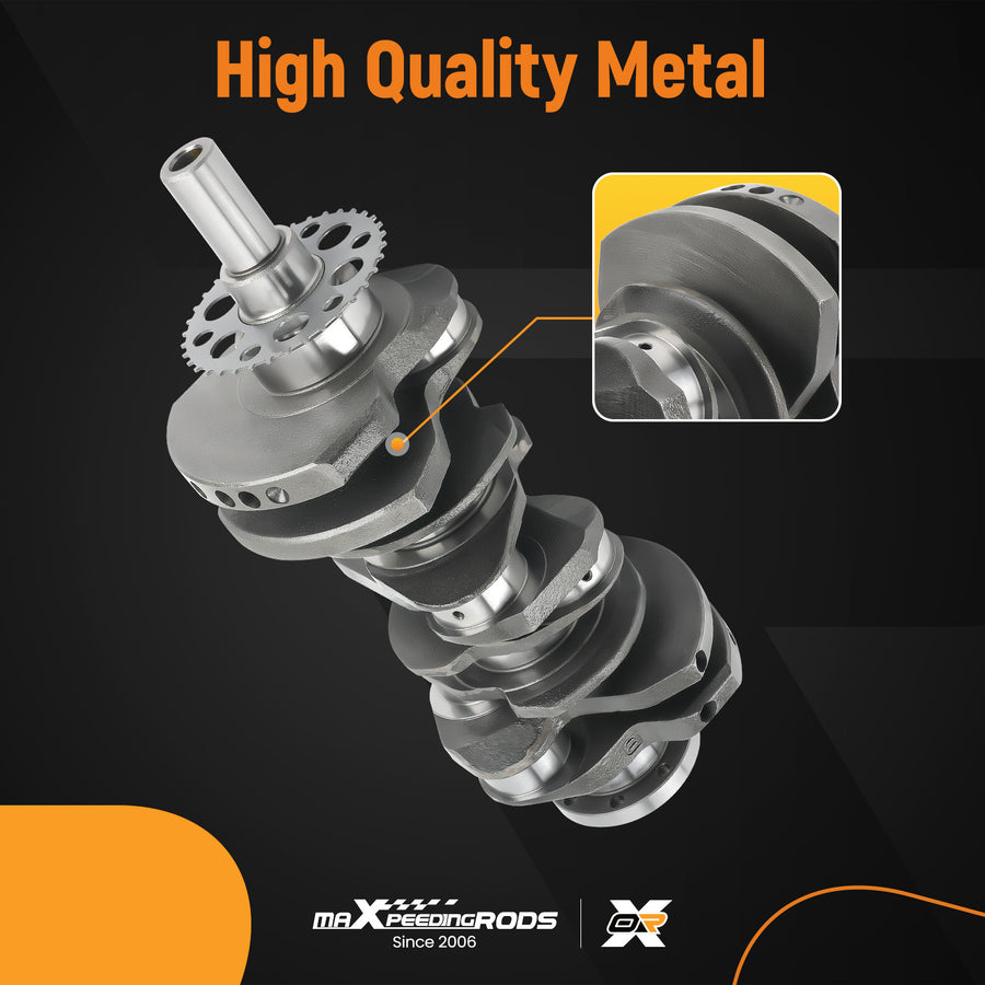 Crankshaft compatible for Toyota Tacoma 4Runner FJ Cruiser compatible for Tundra 1GR-FE 4.0 V6 13401-31011